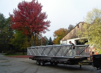 316 Polished Stainless Steel Truss Bridge