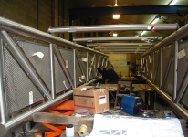 Polished 316 Stainless Truss Bridge